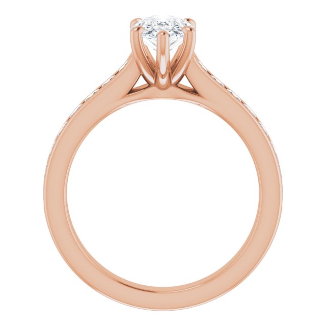 Rose Gold-Pear