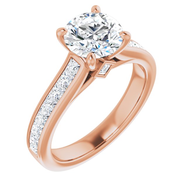 Rose Gold-Round