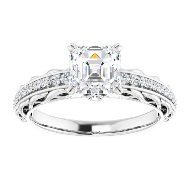 White Gold-Asscher