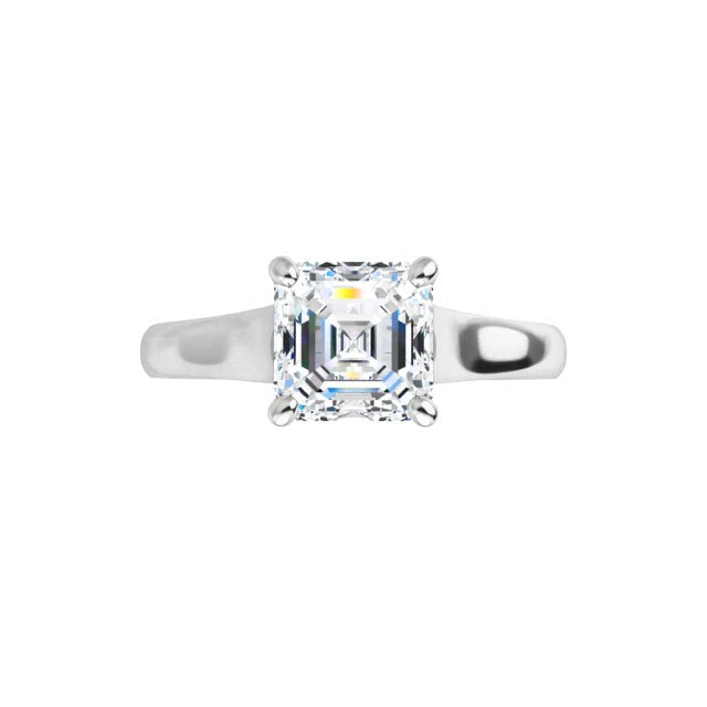 White Gold-Asscher