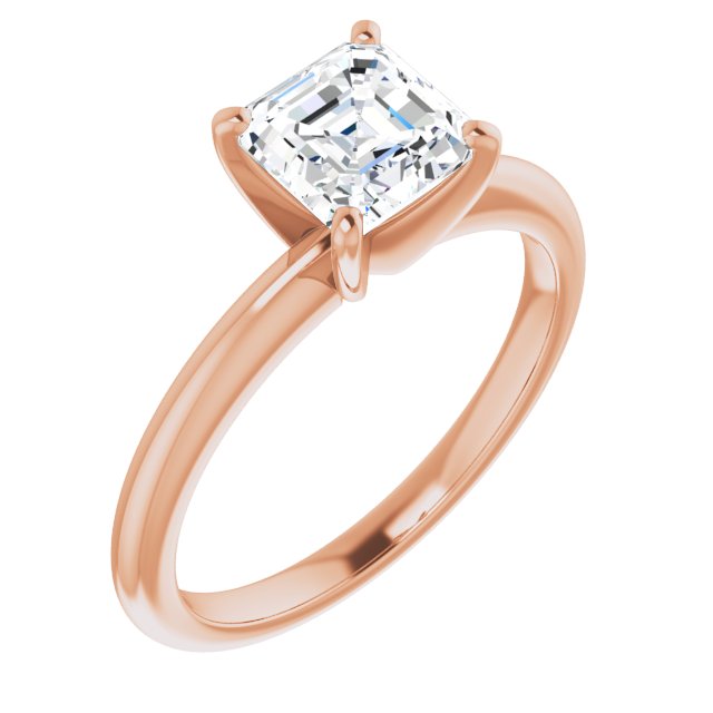 Rose Gold-Asscher