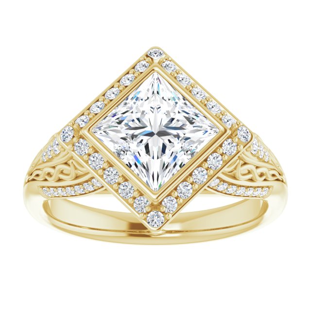 Yellow Gold-Square