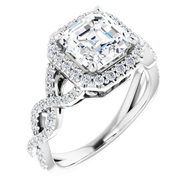 White Gold-Asscher