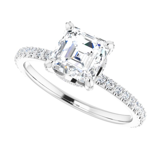 White Gold-Asscher