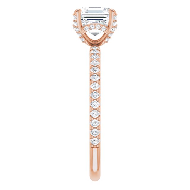 Rose Gold-Asscher