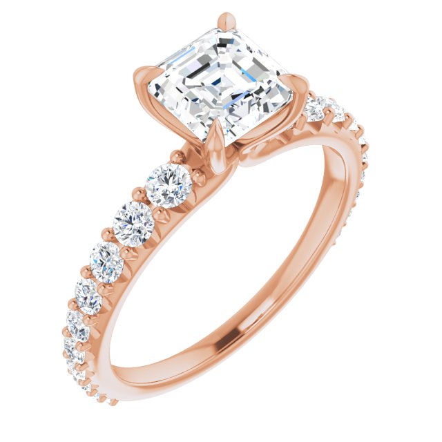 Rose Gold-Asscher