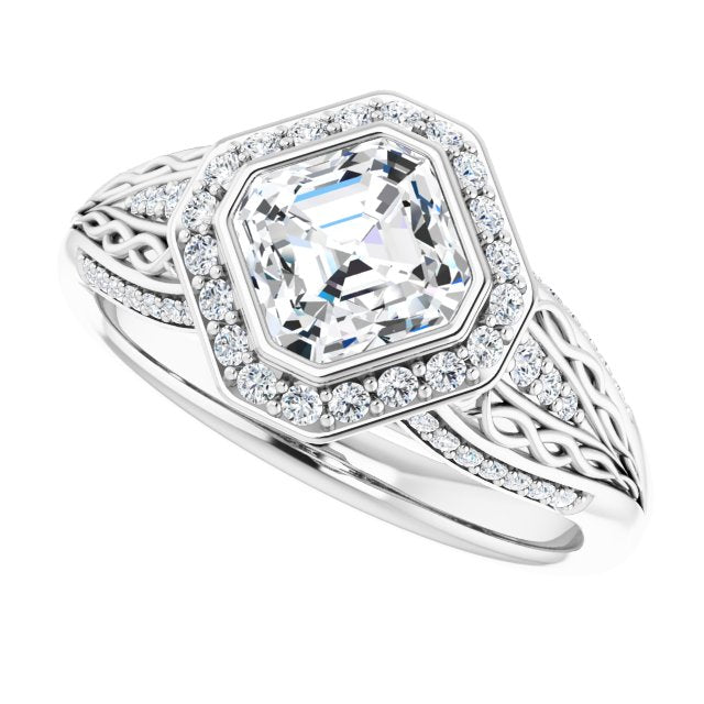 White Gold-Asscher