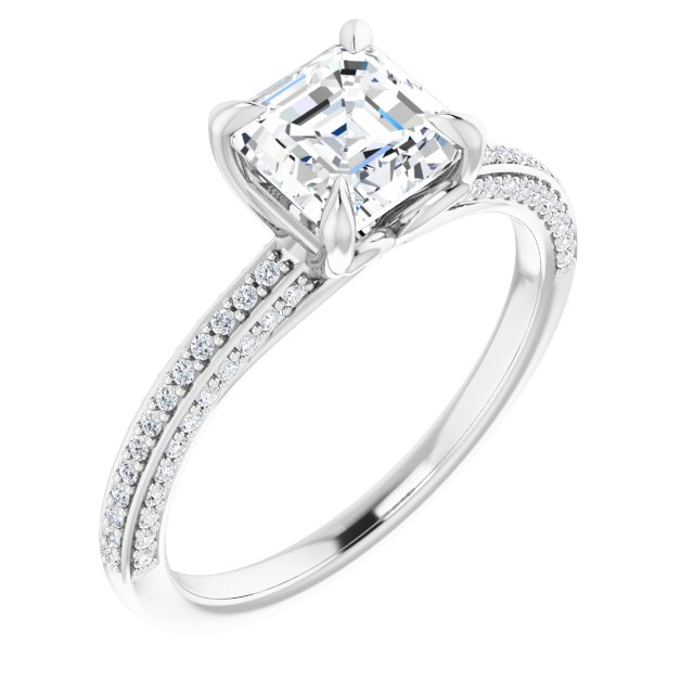 White Gold-Asscher