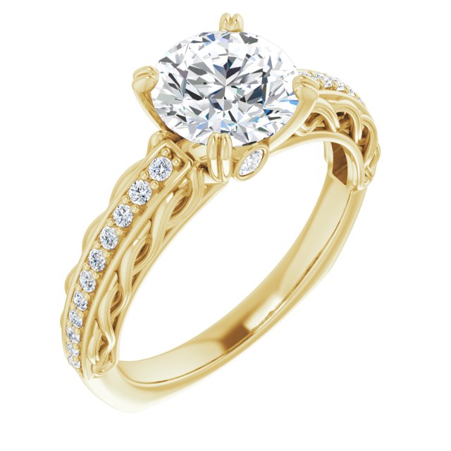 Yellow Gold-Round