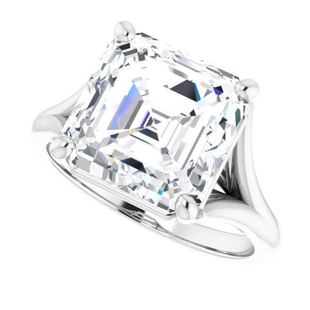 White Gold-Asscher