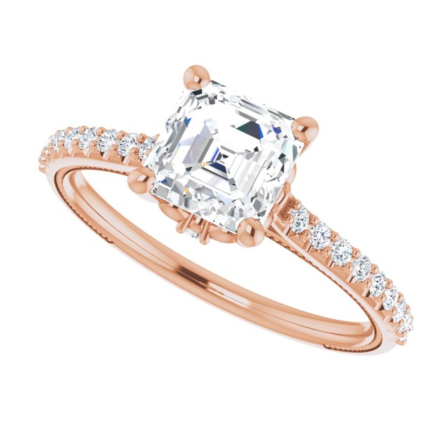 Rose Gold-Asscher