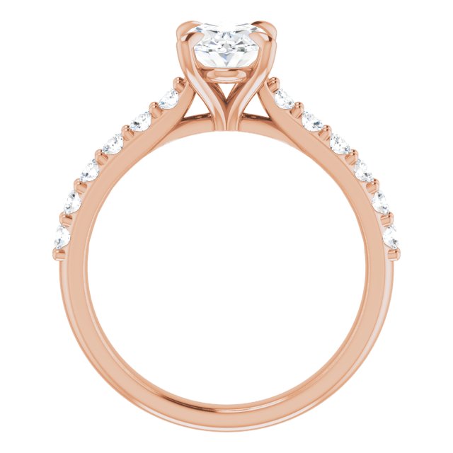 Rose Gold-Oval