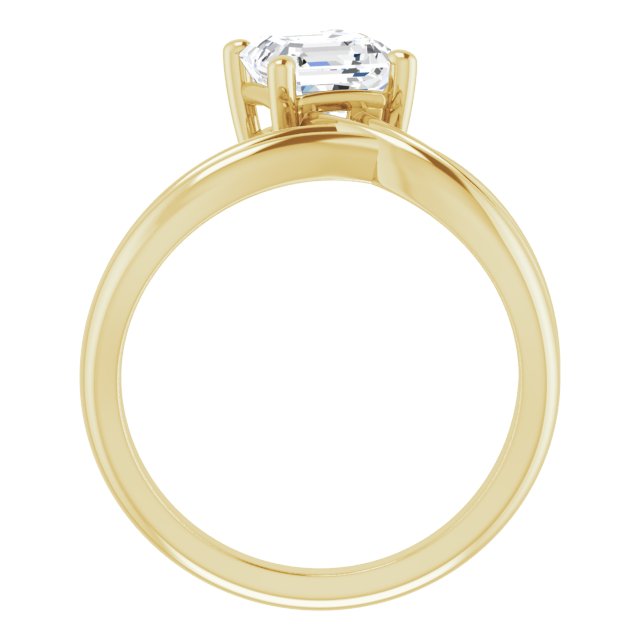 Yellow Gold-Asscher