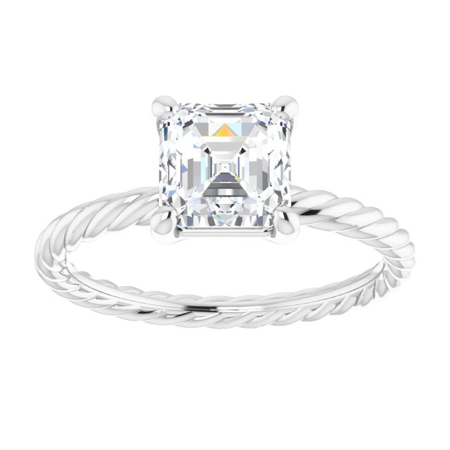 White Gold-Asscher