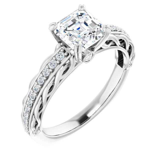 White Gold-Asscher