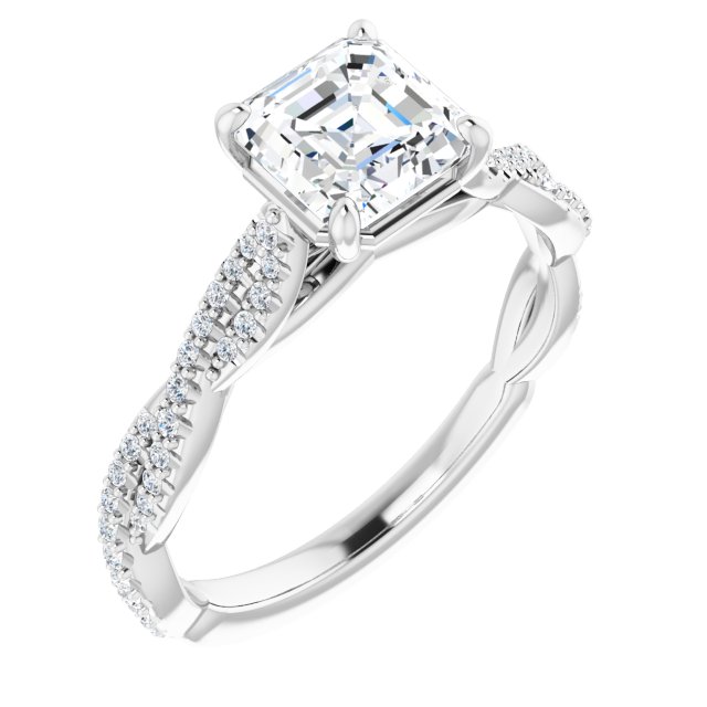 White Gold-Asscher