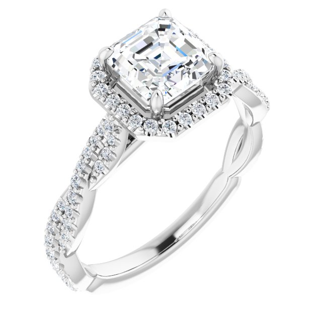 White Gold-Asscher