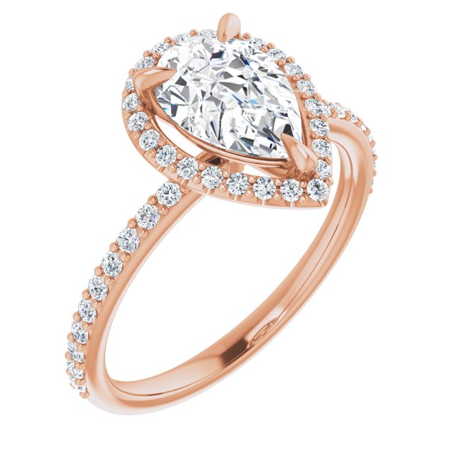 Rose Gold-Pear