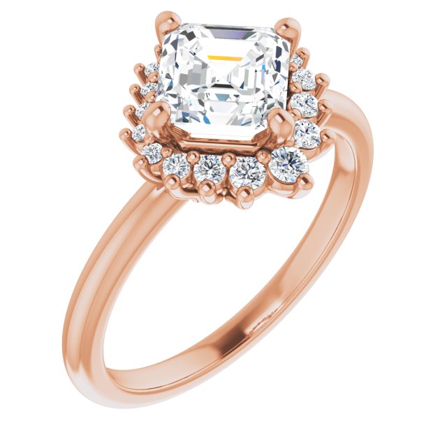 Rose Gold-Asscher