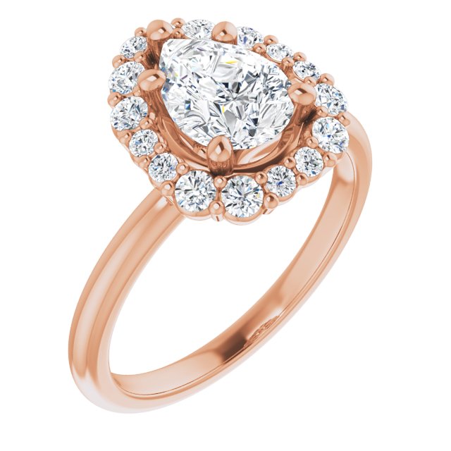 Rose Gold-Pear