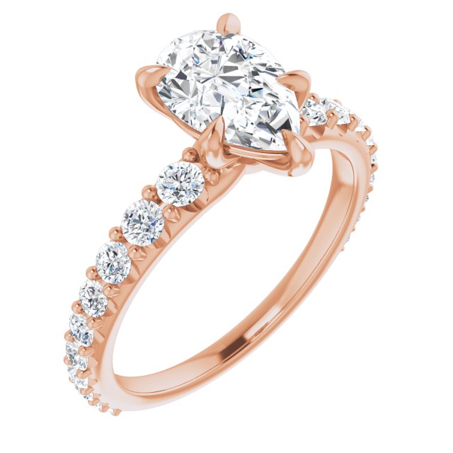 Rose Gold-Pear