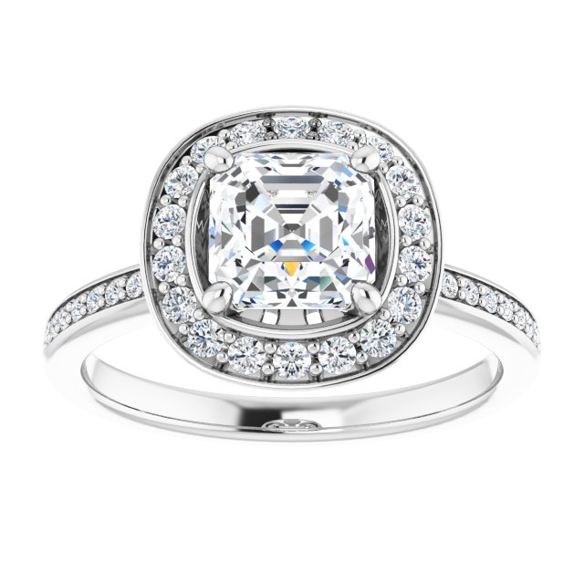 White Gold-Asscher