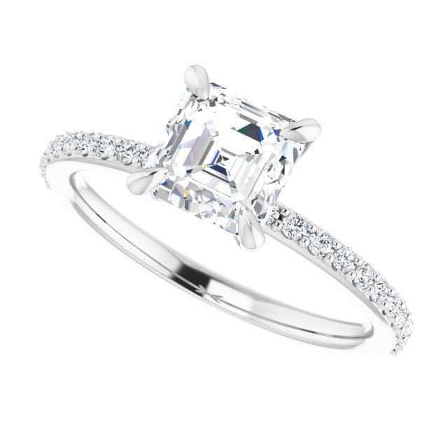 White Gold-Asscher