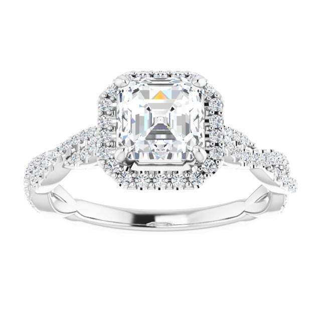 White Gold-Asscher