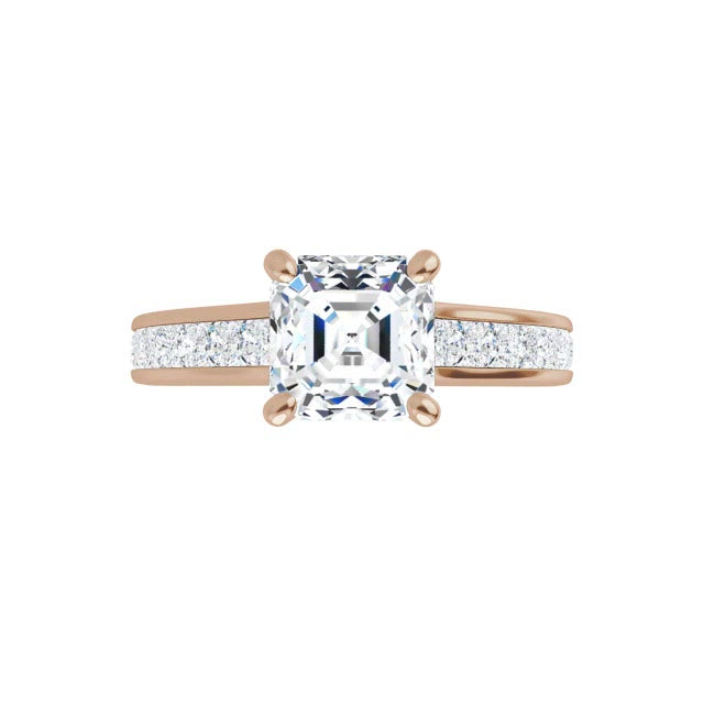 Rose Gold-Asscher