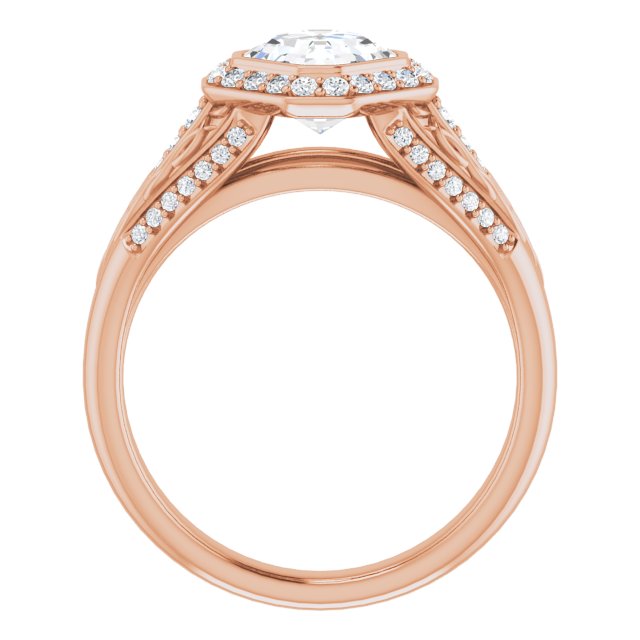 Rose Gold-Asscher