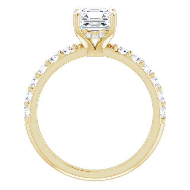 Yellow Gold-Asscher