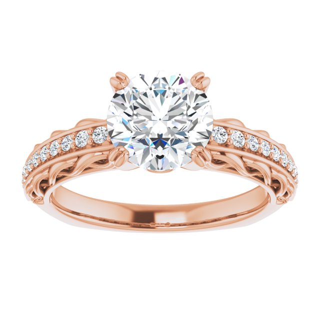 Rose Gold-Round