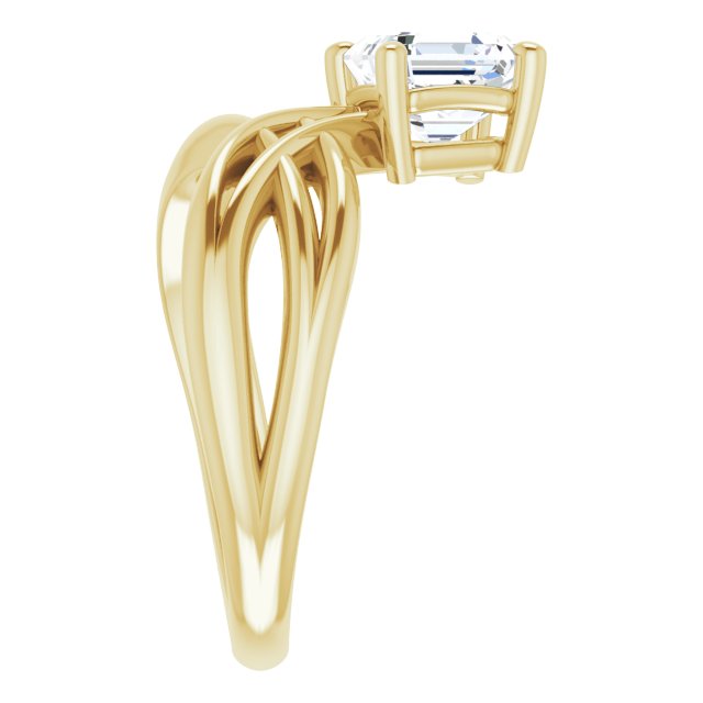 Yellow Gold-Asscher