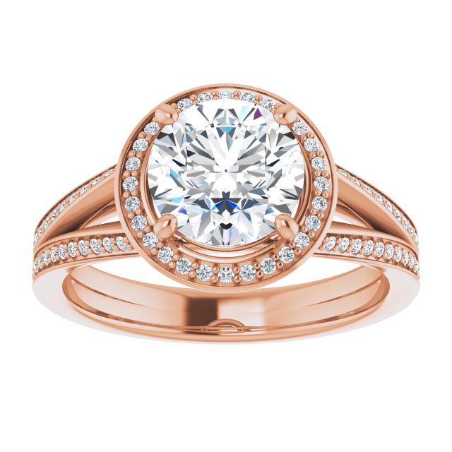 Rose Gold-Round