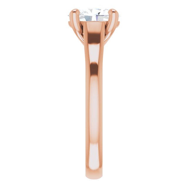 Rose Gold-Oval