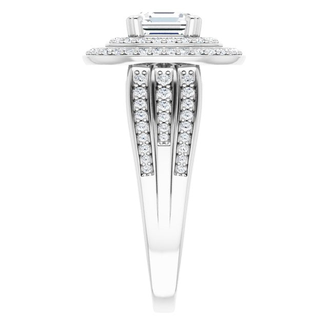 White Gold-Asscher