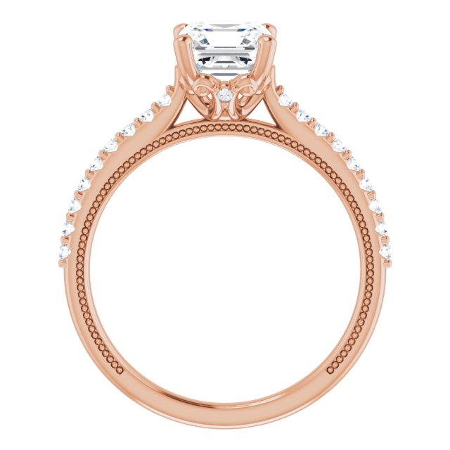 Rose Gold-Asscher