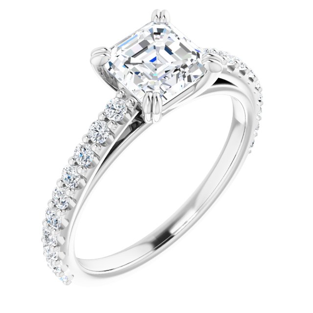 White Gold-Asscher