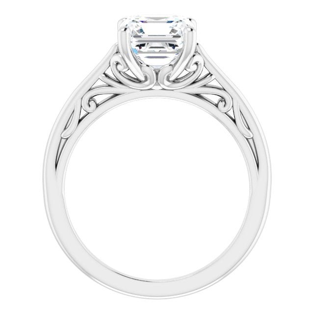 White Gold-Asscher