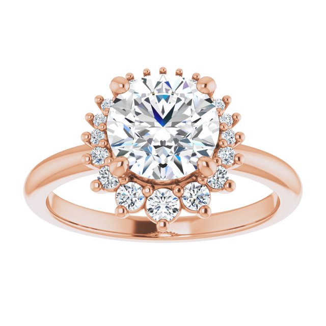 Rose Gold-Round