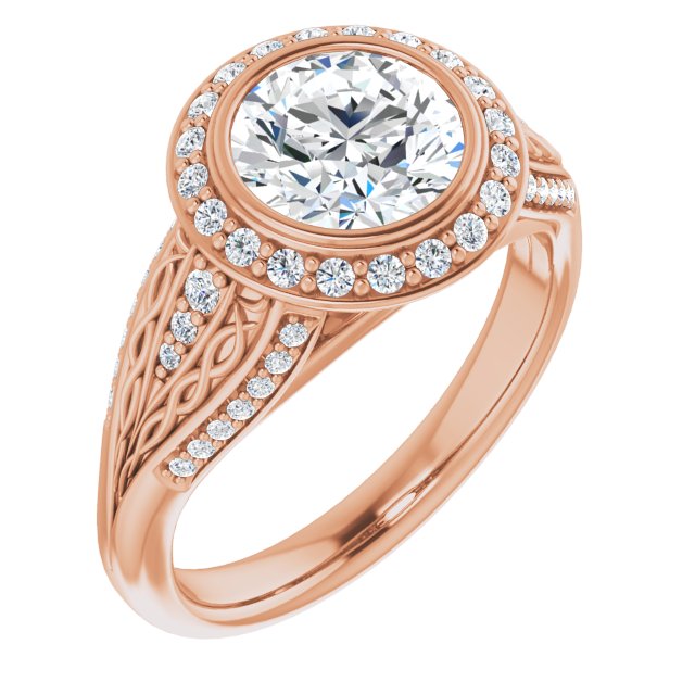 Rose Gold-Round