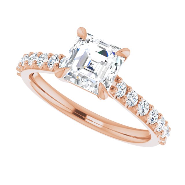 Rose Gold-Asscher