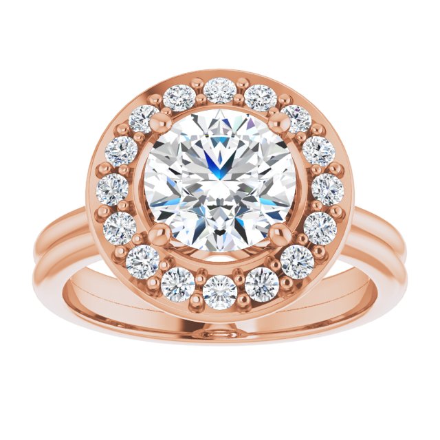 Rose Gold-Round