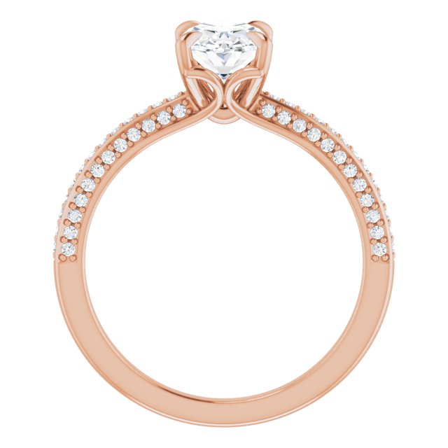 Rose Gold-Oval