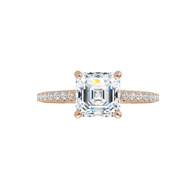 Rose Gold-Asscher