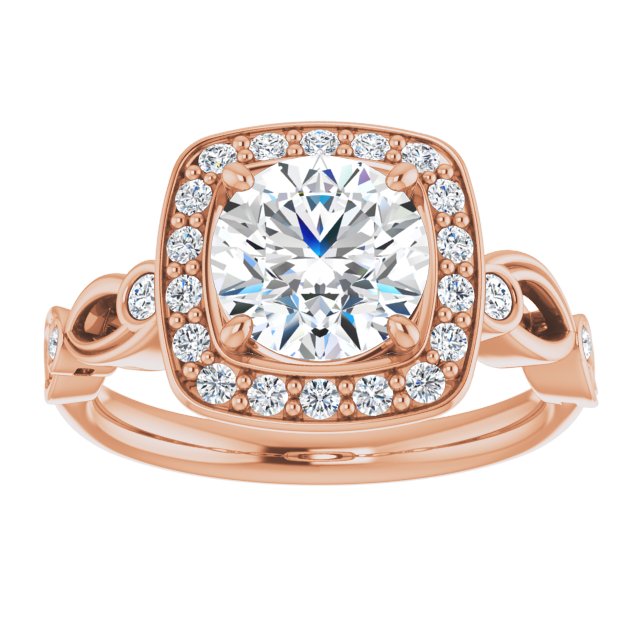 Rose Gold-Round