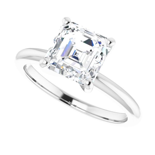 White Gold-Asscher