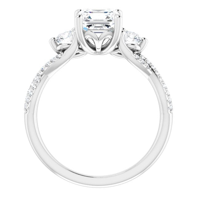 White Gold-Asscher