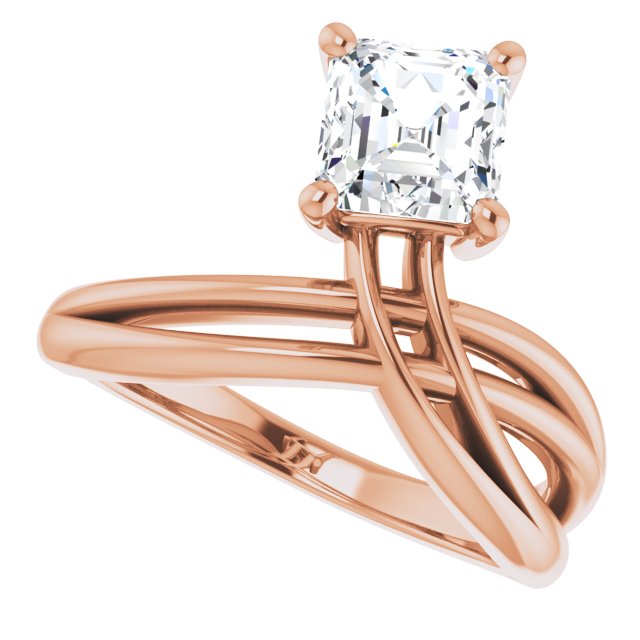 Rose Gold-Asscher