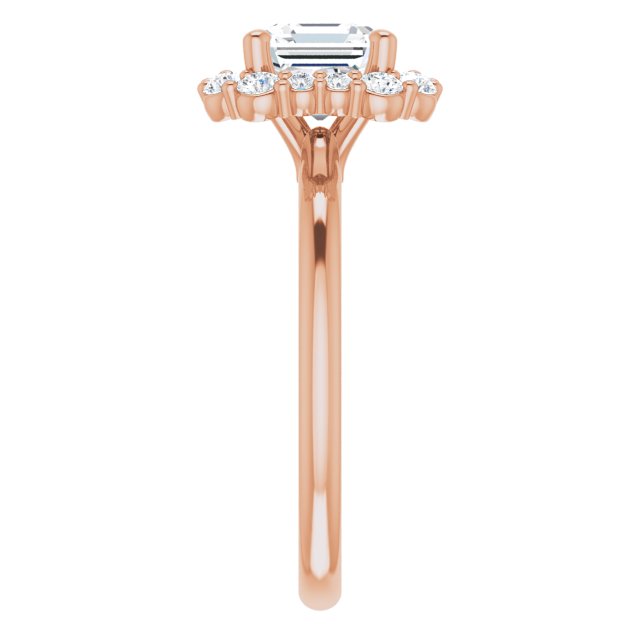 Rose Gold-Asscher